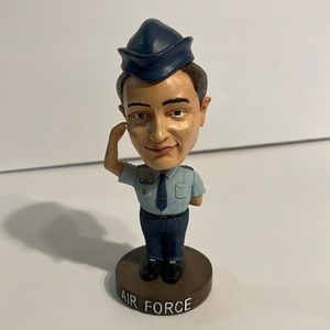 Bobble head. Air Force figure